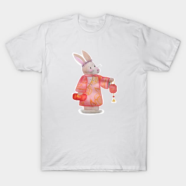 Year of the rabbit T-Shirt by Charlotsart